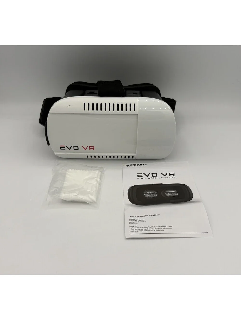EVO VR Virtual Reality Headset for Smart Phone with Box